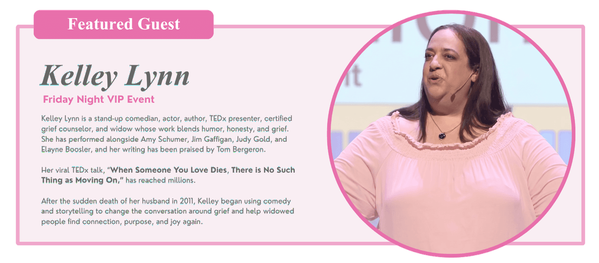 Featured guest Kelley Lynn — Friday Night VIP Event